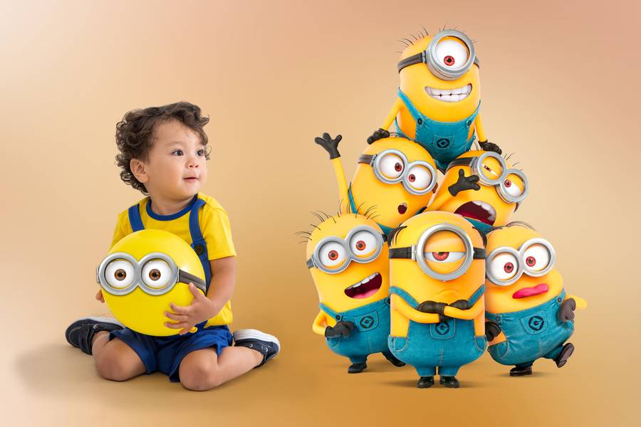 Fotografia Lúdica de Ensaio fotográfico Minions