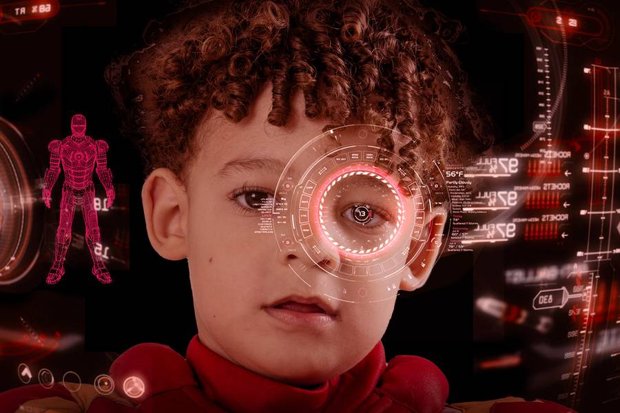 Fotografia Lúdica de Os heróis do Gabriel