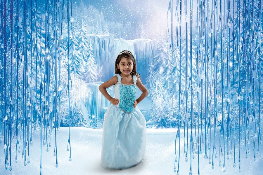 Fotografia Lúdica de Ensaio inspirado em Frozen