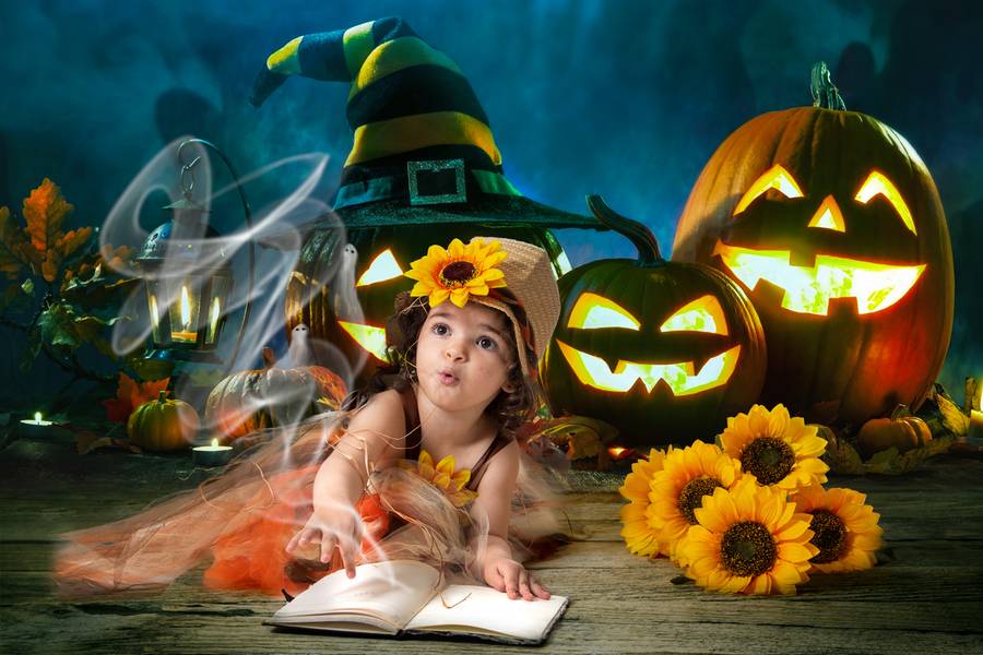 Fotografia Lúdica de Halloween da Ingrid