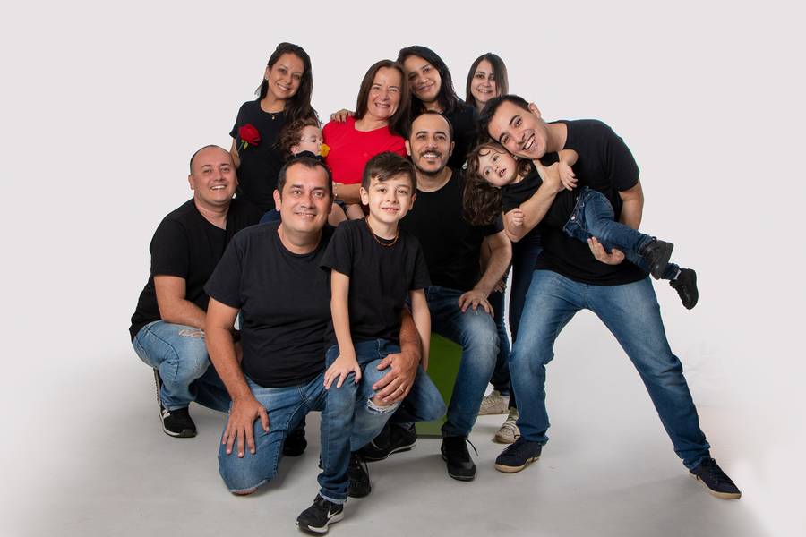 Família de Ensaio Dia das Mães