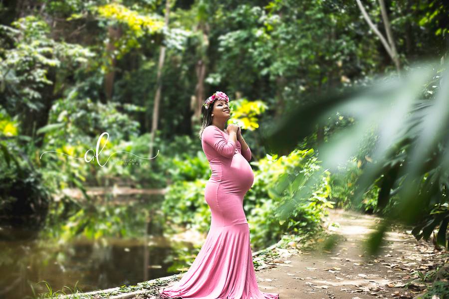 Ensaio Gravidíssima  de A doce espera de Helena