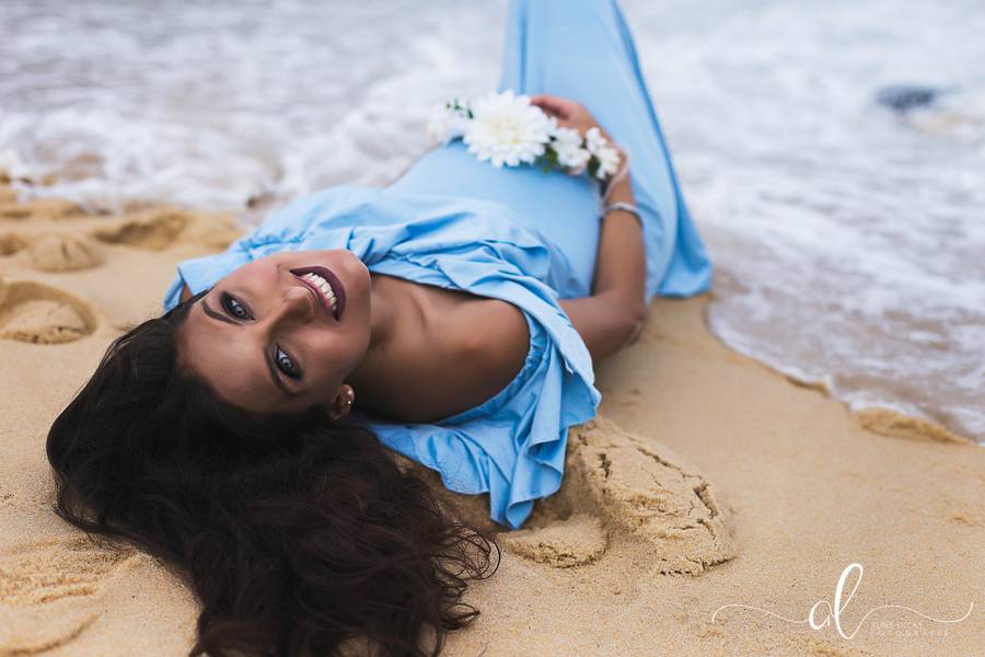 Ensaio Gravidíssima  de Marília, à espera de Miguel