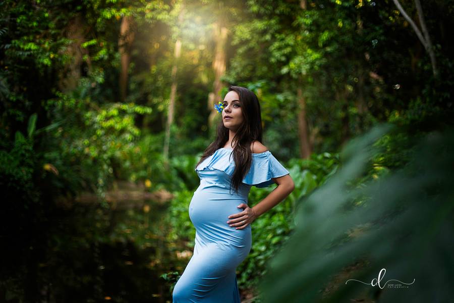 Ensaio Gravidíssima  de Laryssa, à espera de Sophia