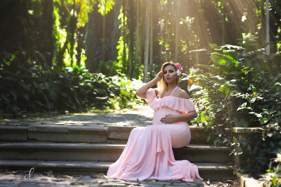 Ensaio Gravidíssima  de Gravidíssima Paloma, à espera de Mirella