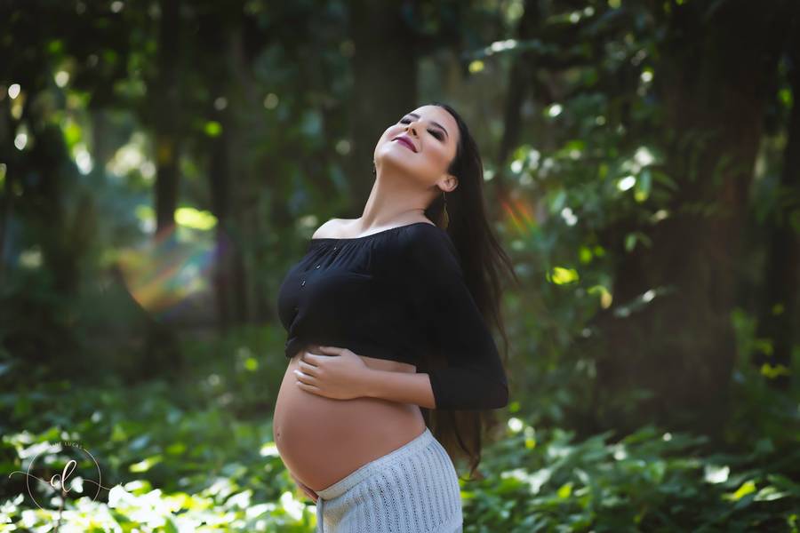 Ensaio Gravidíssima  de Gravidíssima Suellen, à espera de Murilo
