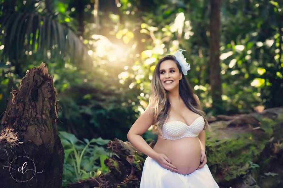 Ensaio Gravidíssima  de Gravidíssima Vanessa , à espera de Giovanna 