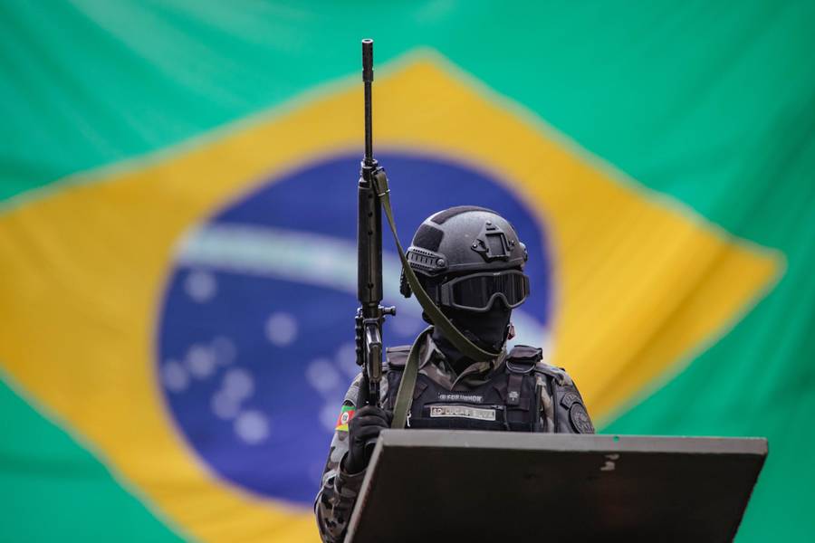 Fotojornalismo de Desfile da Independência do Brasil