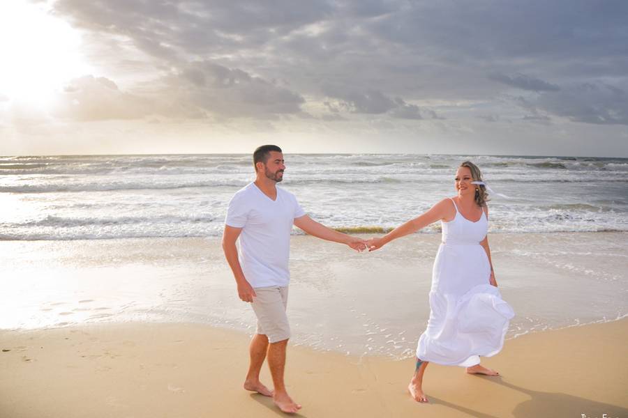 Casal de Jaqueline e Daniel