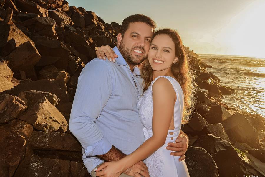 Casal de Shaiana e Junior