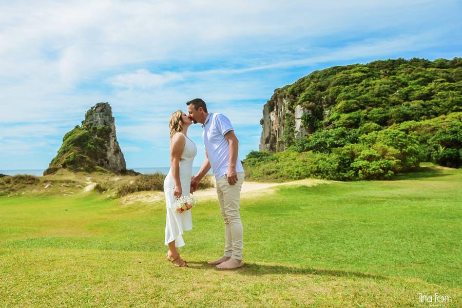 Família de Bodas de Prata de Sandra e Vanderlei