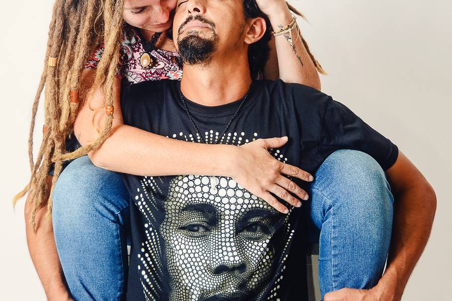 Casal de Bruna e Alex