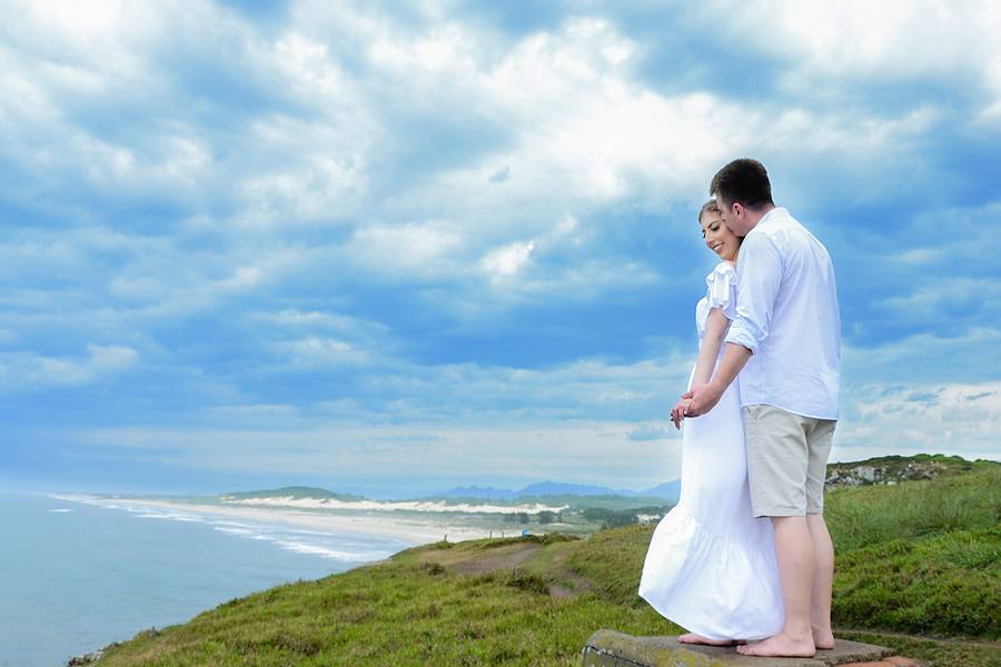 Casal de Andreia e Gentil