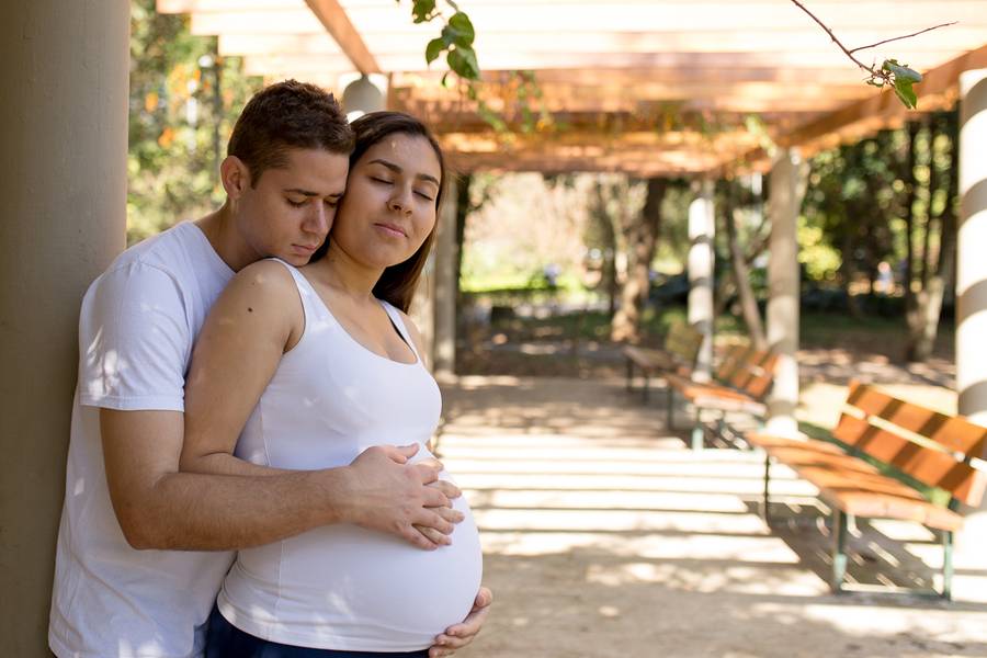 Gestante de A espera de Julia - Thalita & Tiago