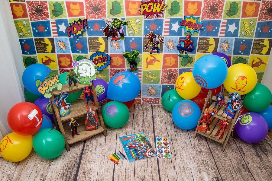 Ensaio Infantil de Invasão Marvel - End game ?! 