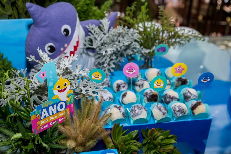 Festa Infantil de Um lindo Baby Shark