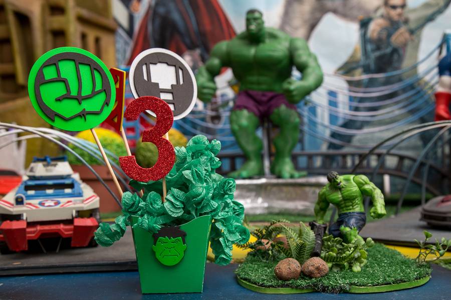 Festa Infantil de Avengers, ASSEMBLE !