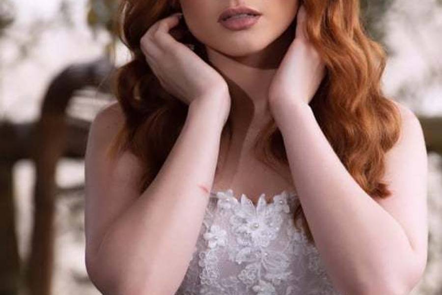 Tiara de Flores de Tiara de flores rosa spray