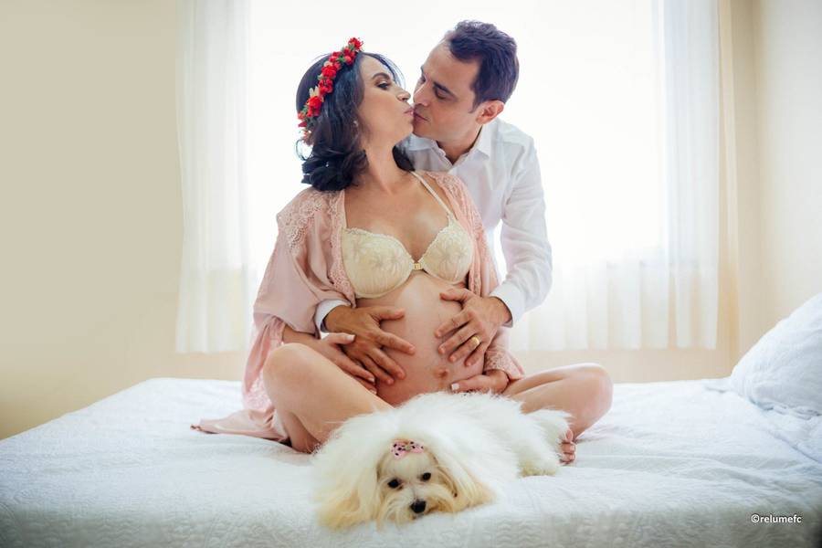 Ensaio Gestante de Pati + Beto = Joaquim e Tereza