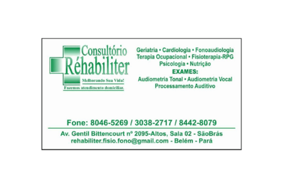 Consultório de Consultório Réhabiliter