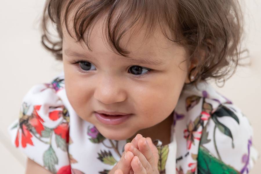 Aniversários de Comemoração do 1º aniversário da pequena Júlia ...