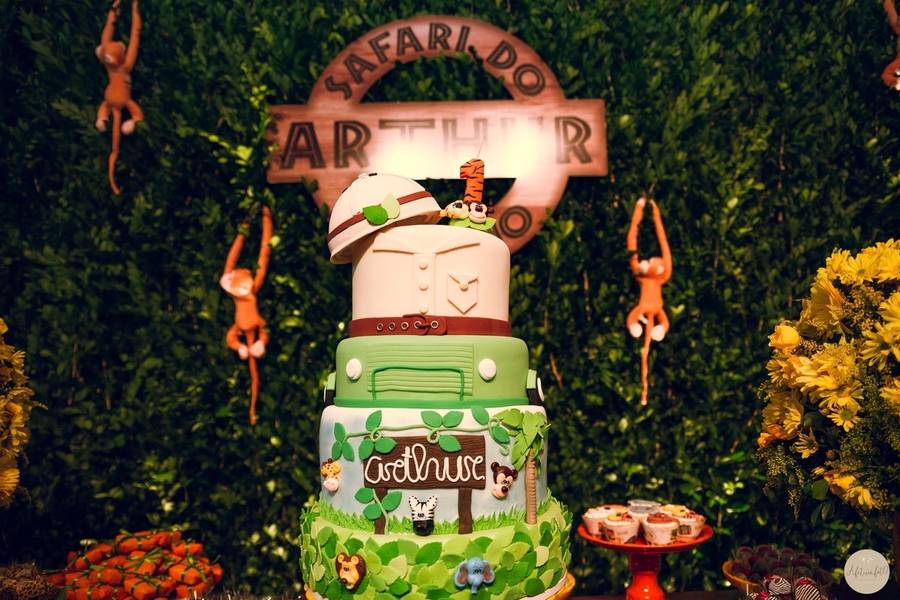 Infantil de Tema Safari 