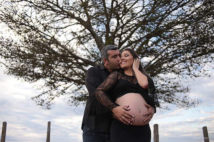 Gestantes de Fabíola, Mauro e Theo!