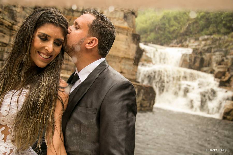 Noivos de Natália e Maicon