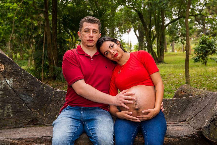 Gestante de Ensaio de Gestante