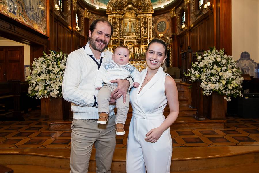 Batizado de Fotografia de Batizado em Sâo Paulo - Nossa Senhora do Brasil.