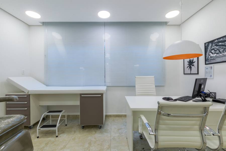 Arquitetura e interiores de Consultório Médico