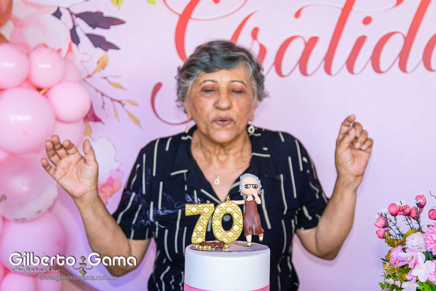ANIVERSÁRIO de MARIA 70 ANOS