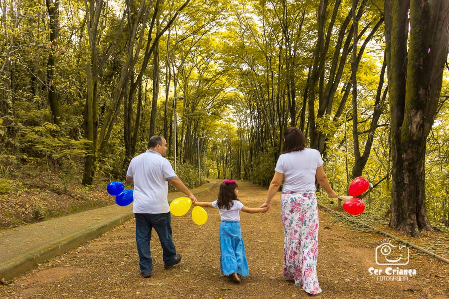 ENSAIO FAMÍLIA de Uma tarde no parque