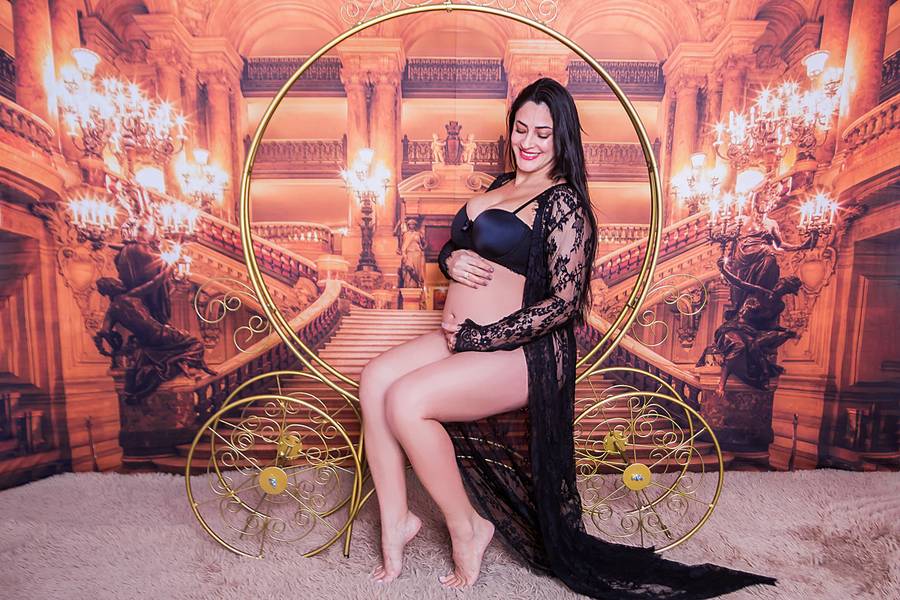 Ensaio Gestante Estúdio  de Gestante Renilda ♥