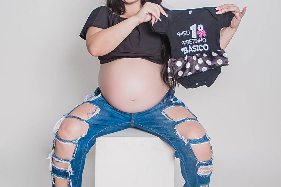 Ensaio Gestante Estúdio  de Gestante Juliana ♥ 