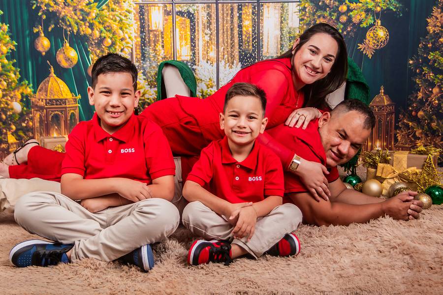 Natal 2026 ♥ de Ensaio de Natal de Família ♥ 