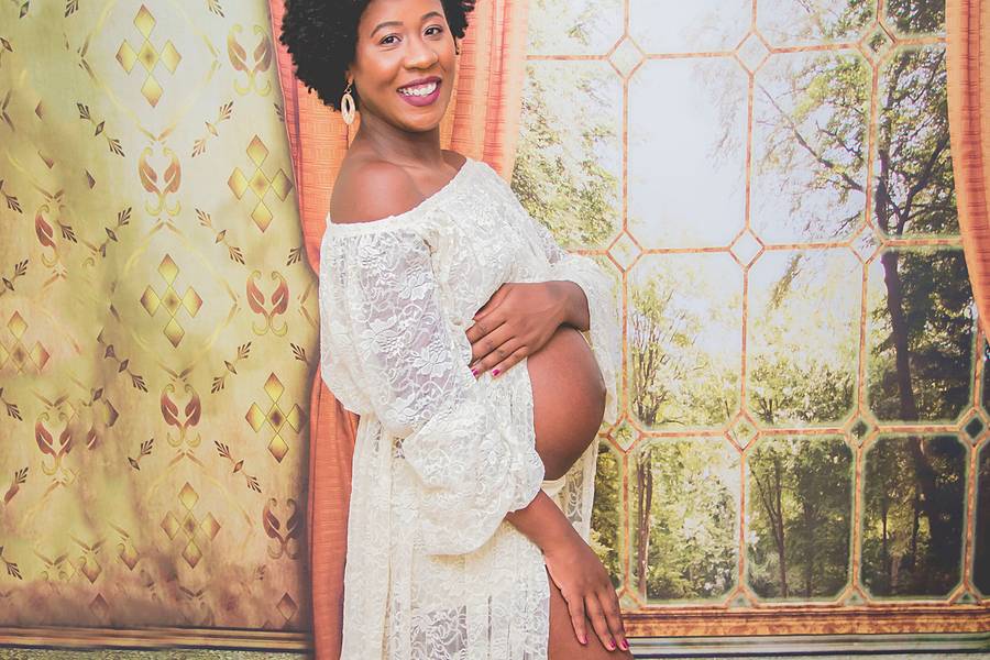 Ensaio Gestante Estúdio  de Gestante Renata Carolina 