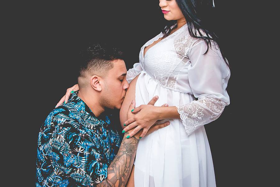 Ensaio Gestante Estúdio  de Gestante Dezzery Felix 