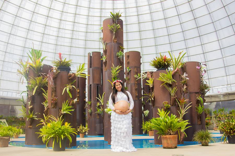 Ensaio Gestante Externo  de Val 