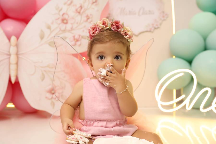 SMASH THE CAKE de MARIA CLARA -  JARDIM DAS BORBOLETAS