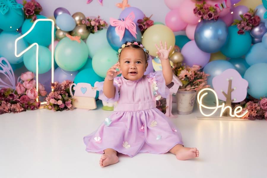 Smash the Cake de HELENA 1 ANO