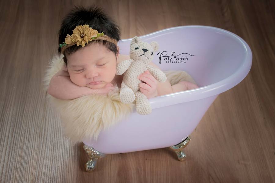 Ensaio Newborn de  Malu 18 dias