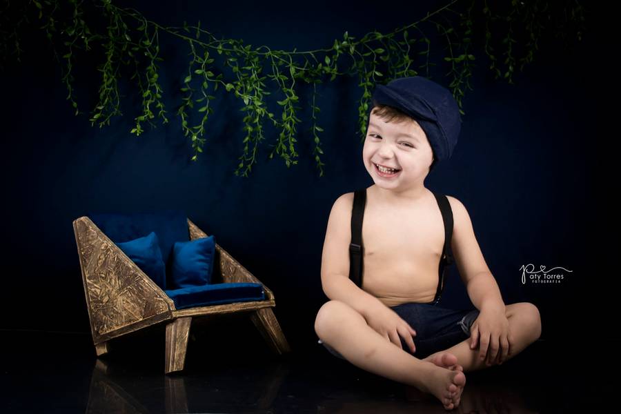 Ensaio Infantil de Pietro - No seu ensaio de 2 aninhos e 8 meses 