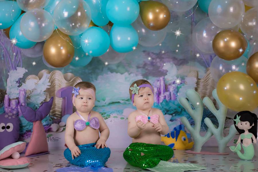 Smash the Cake de Gêmeas - lívia e Lorena 