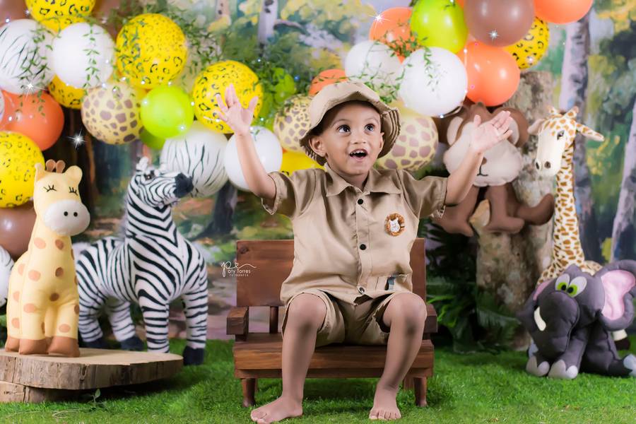 Smash the Cake de João 2 Aninhos 