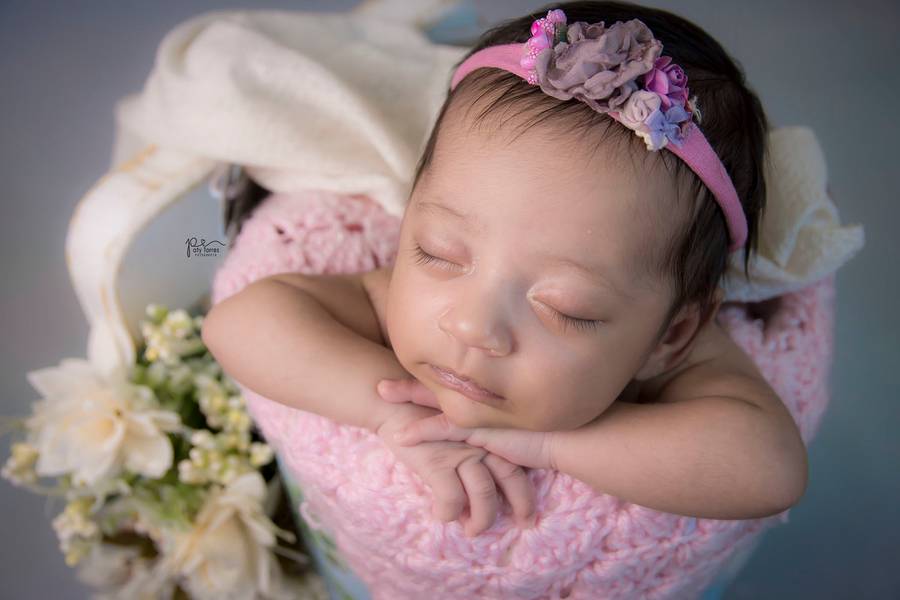 Ensaio Newborn de Isabelly 25 dias