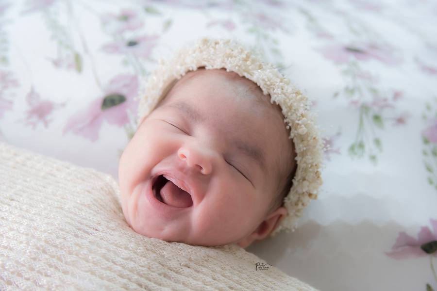 Ensaio Newborn de Valentina 7 dias