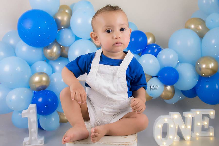 Smash the Cake de Miguel 1 ano 