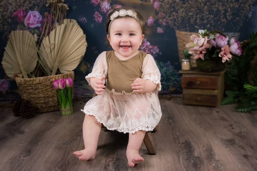 Ensaio Infantil de Manoela 9 meses 