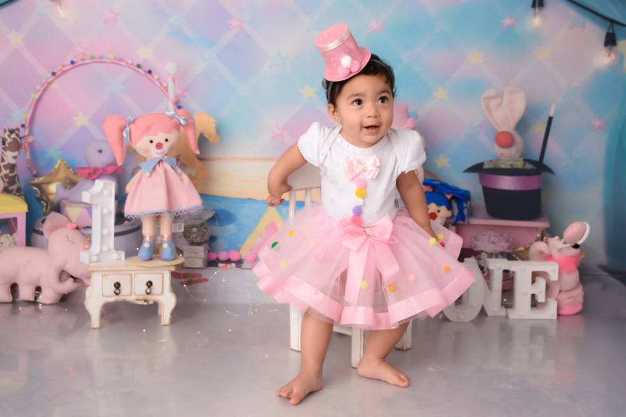 Smash the Cake de Eduarda 1 ano